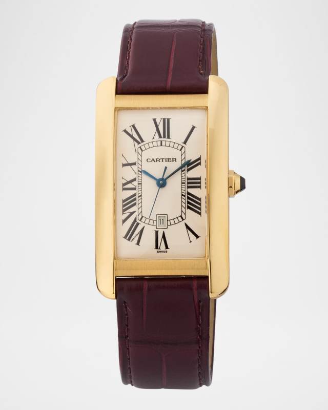 Cartier Tank Americaine 45mm Vintage 1990s Watch