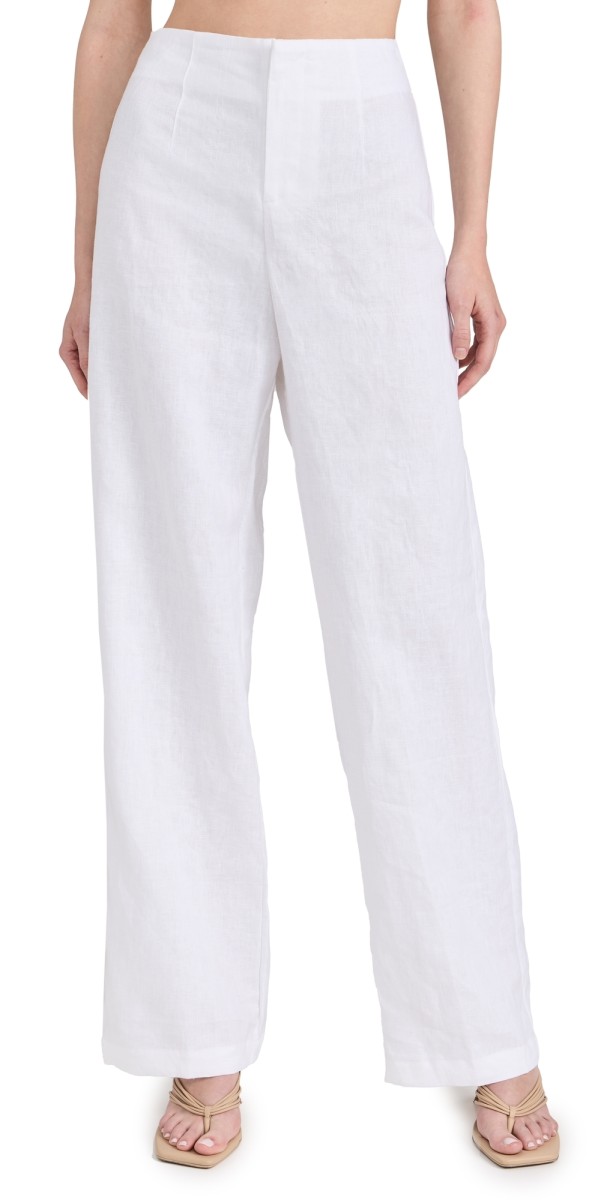 FAITHFULL THE BRAND Isotta Pants White