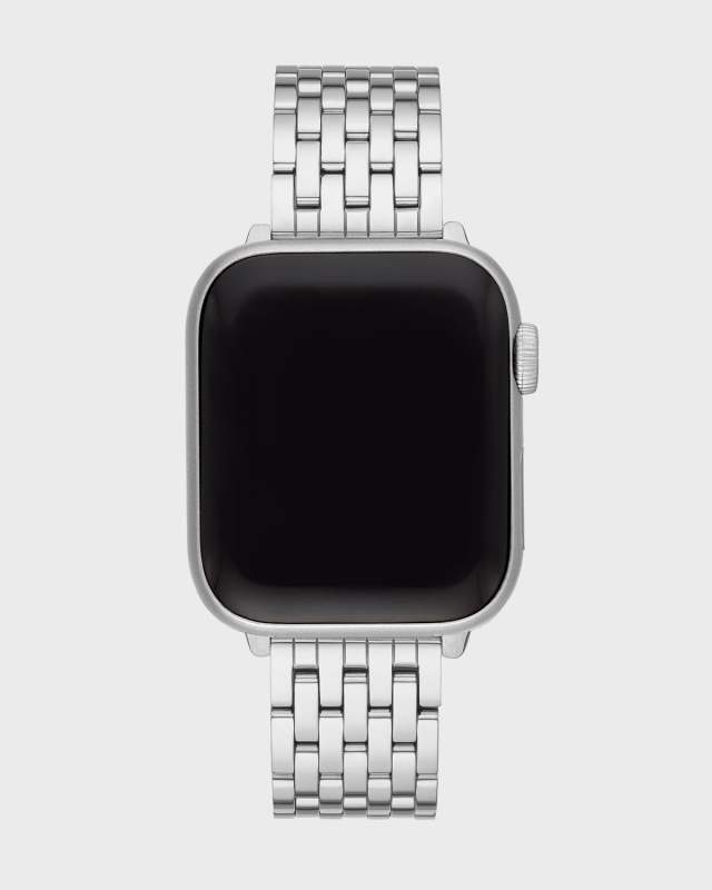 7-Link Stainless Steel Bracelet for Apple Watch, Silver