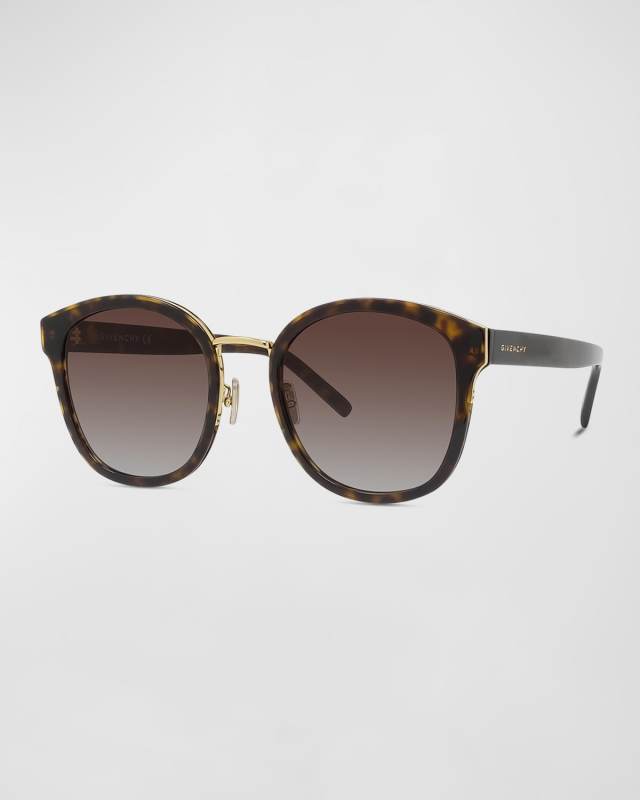 Gradient Acetate Butterfly Sunglasses
