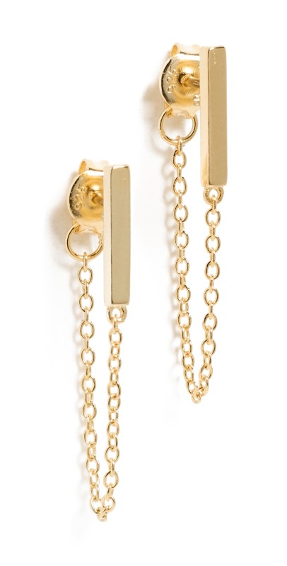 SHASHI Kelly Earrings Gold