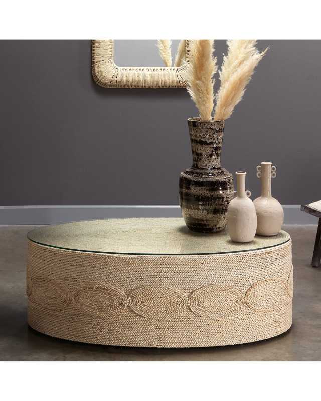 Barbados Oval Coffee Table
