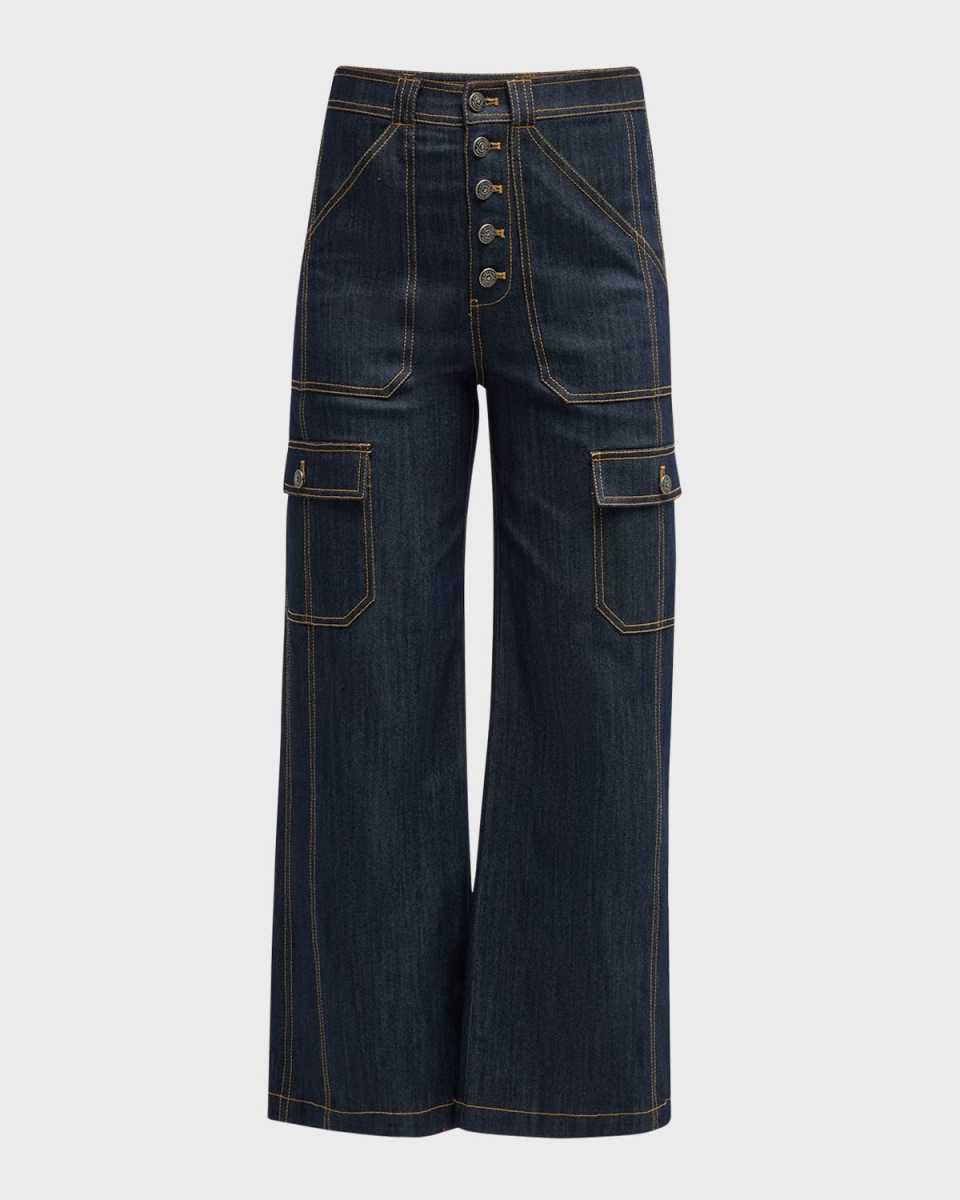 Benji Denim Cargo Pants
