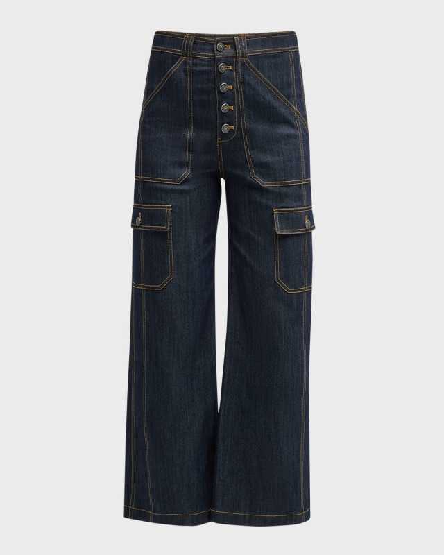 Benji Denim Cargo Pants