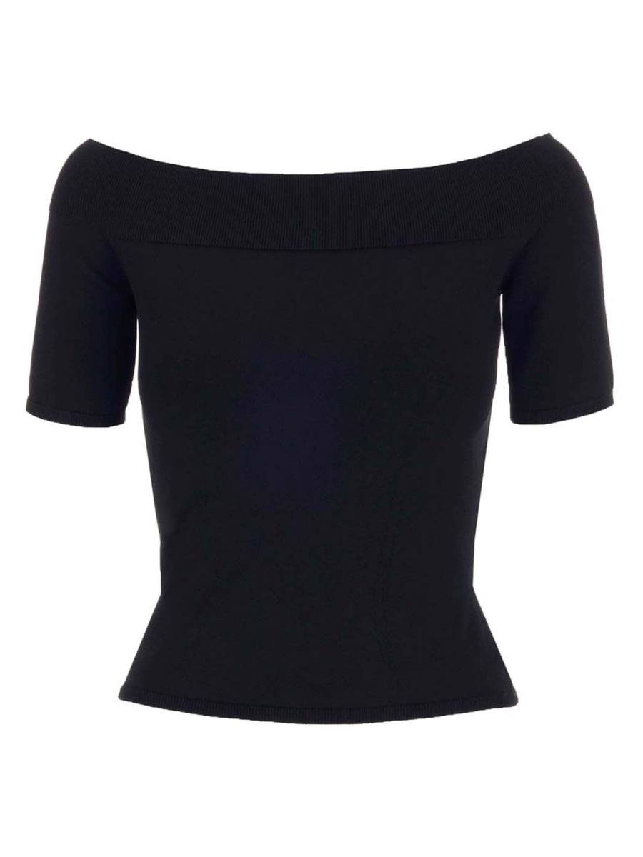Alexander Mcqueen Top - Noir