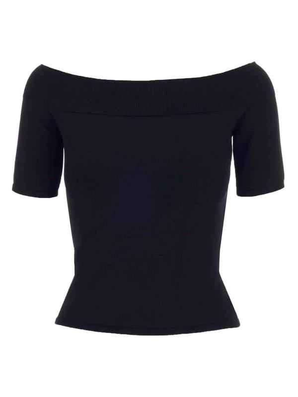 Alexander Mcqueen Top - Noir