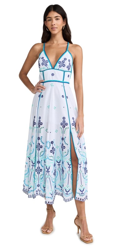 Charo Ruiz Jodie Long Dress Blue Lolita