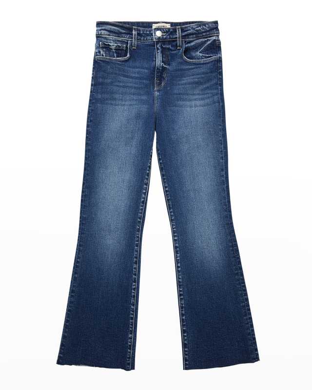 Kendra Cropped Flare Jeans