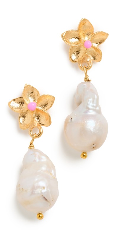 Sylvia Toledano Bloom Earrings Pearl