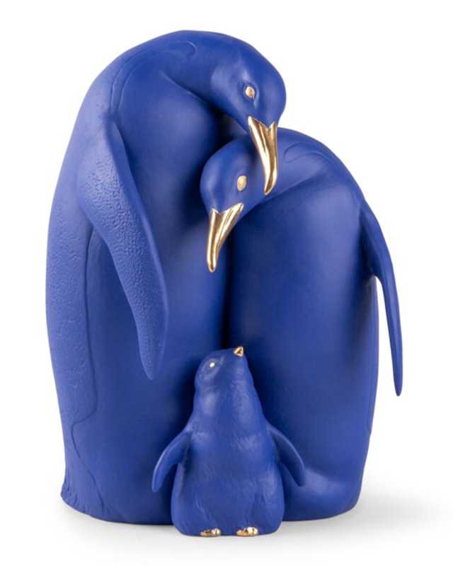 Penguin Family Handmade Figurine