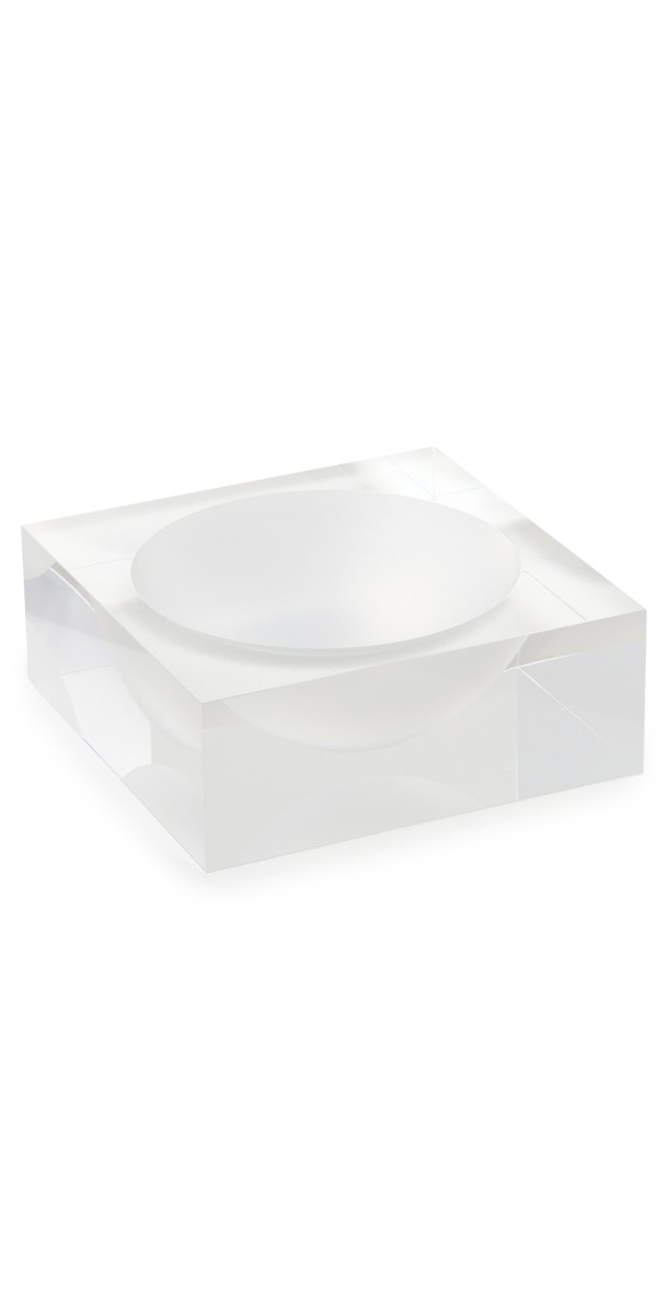 Tizo Design Lucite Bowl Frost