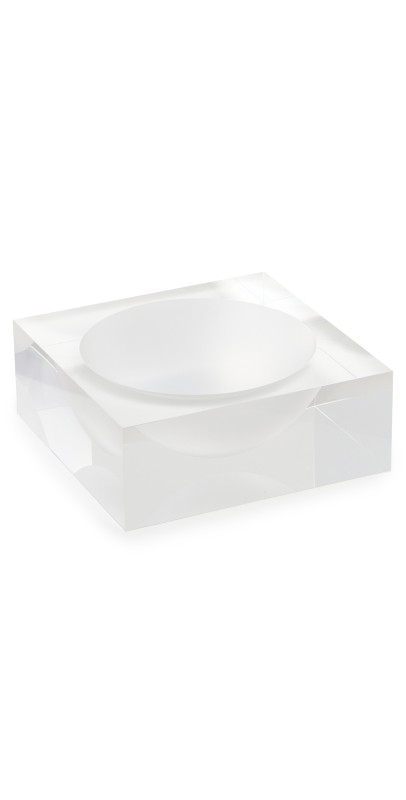 Tizo Design Lucite Bowl Frost