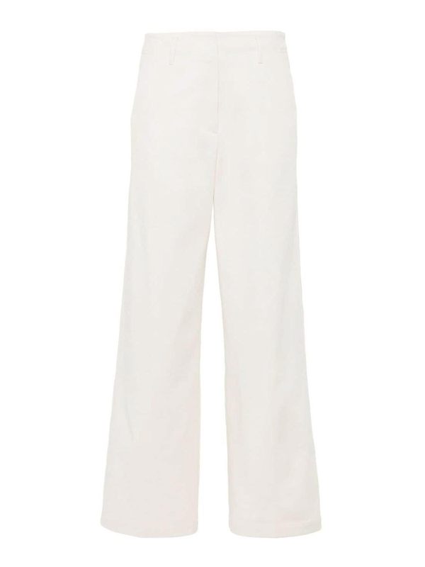 Forte Forte Pantalons Décontractés - Blanc
