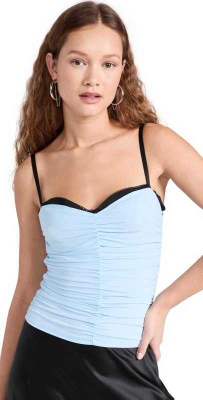 Miaou Renzo Tube Top Baby Blue