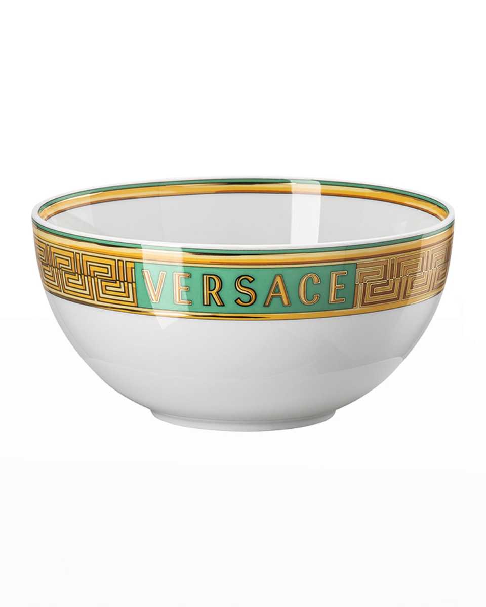 Medusa Amplified Green Coin Cereal Bowl