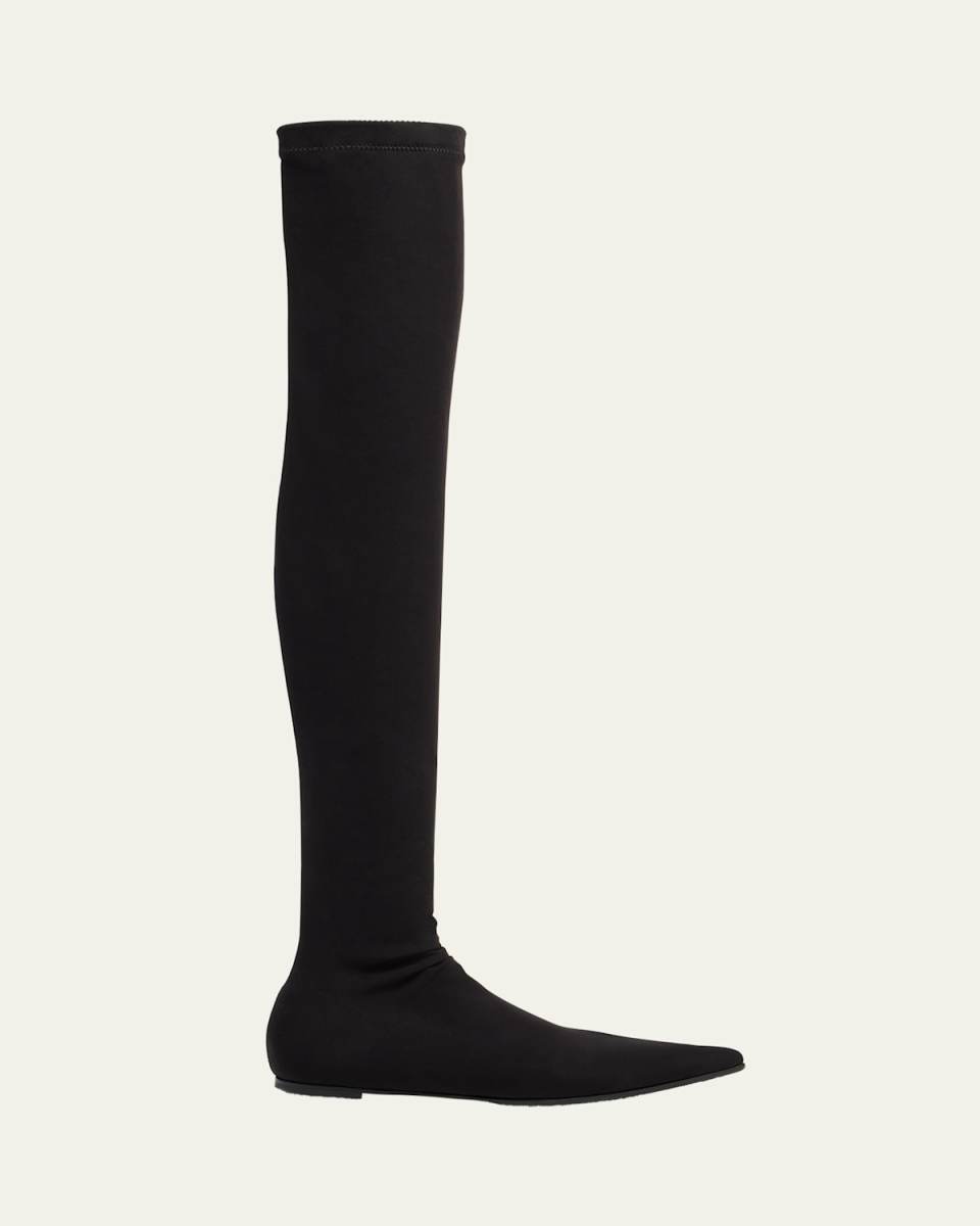 Stretch Over-The-Knee Sock Boots