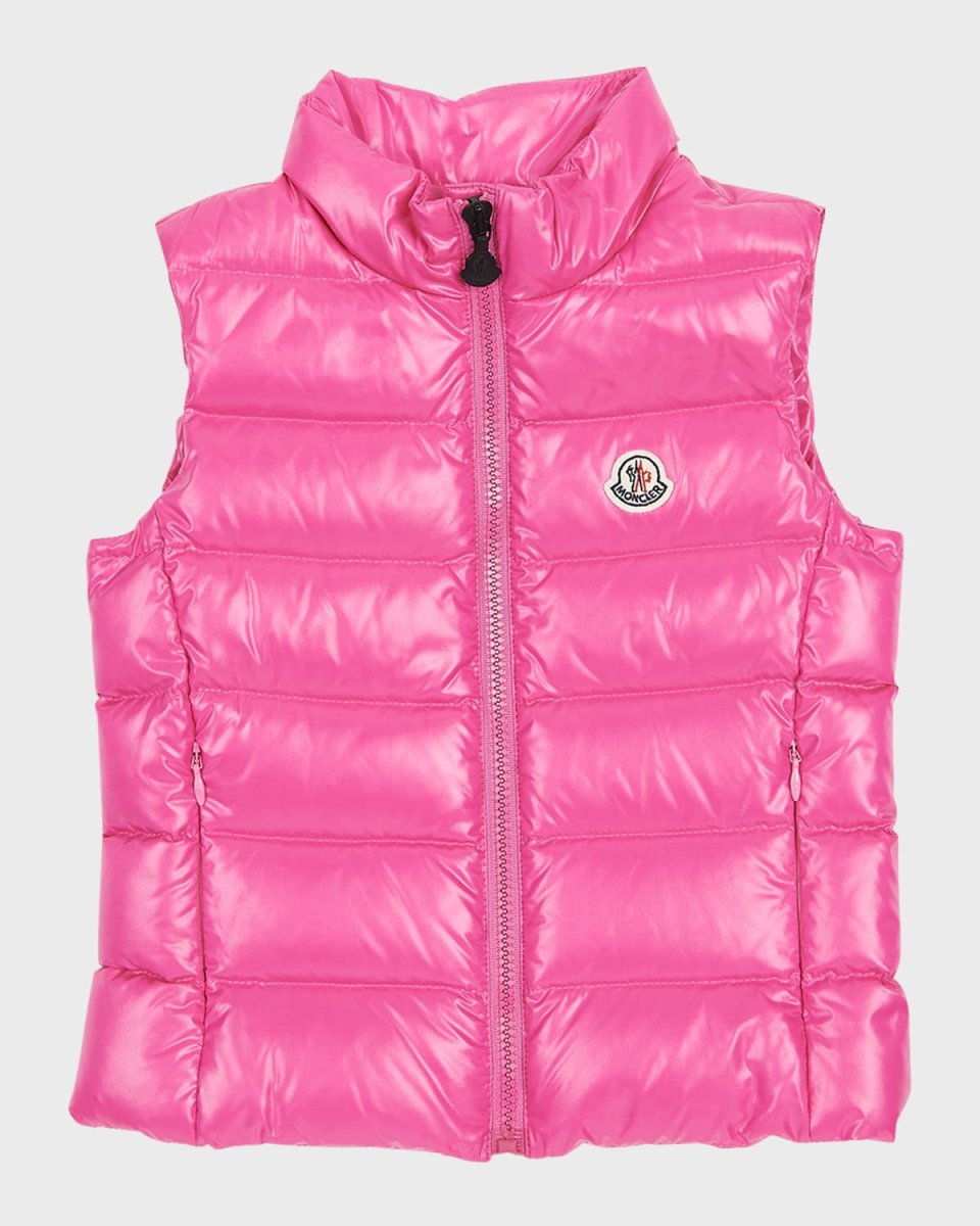Girl's Ghany Puffer Vest, Size 4-6