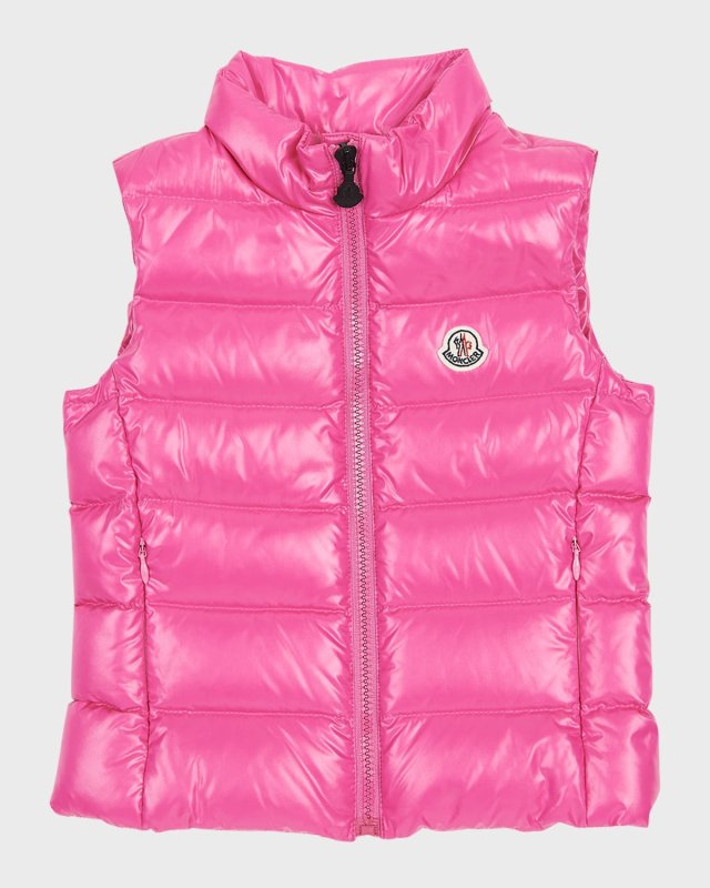 Girl's Ghany Puffer Vest, Size 4-6