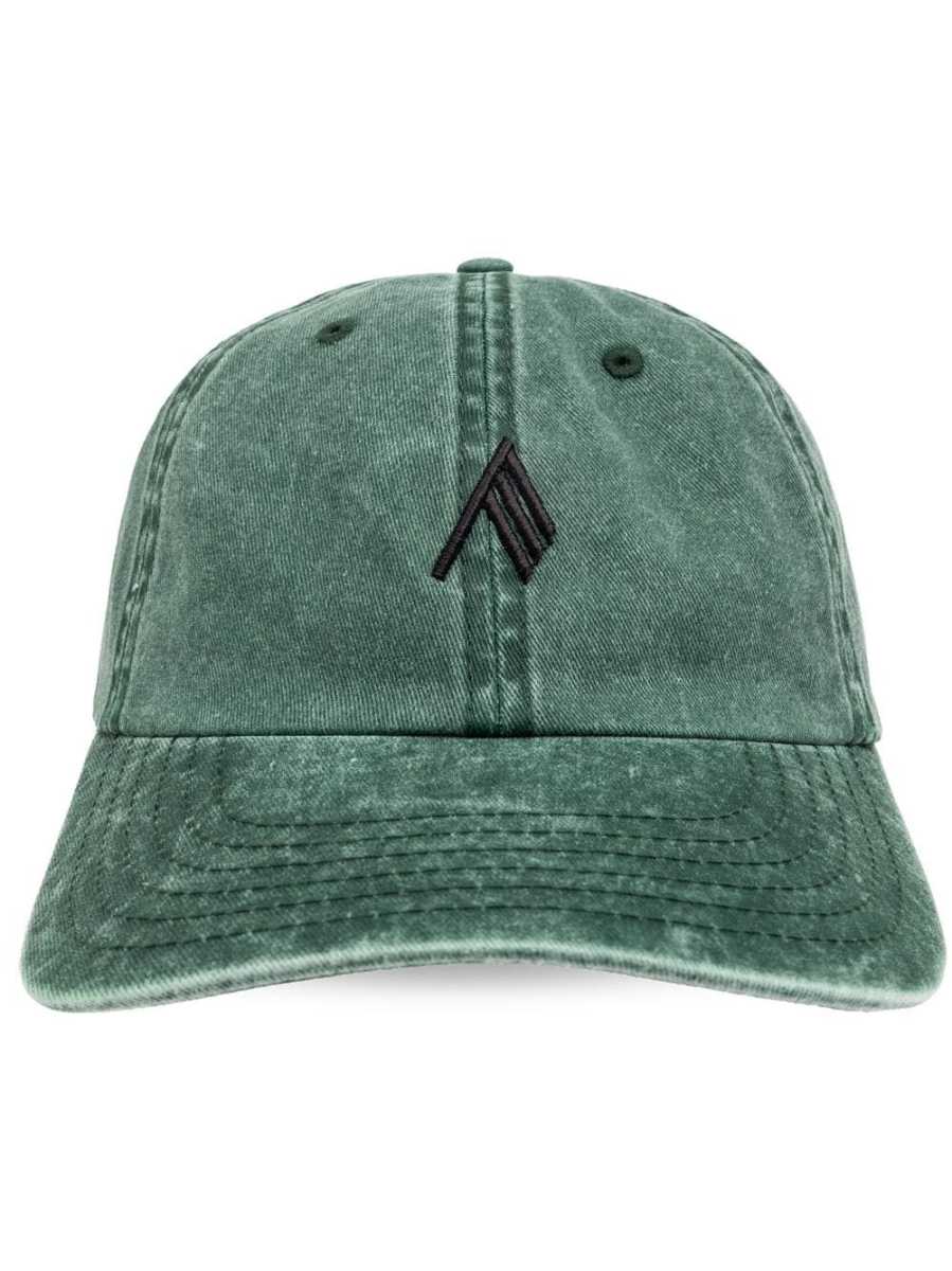 faded logo-embroidered cotton cap