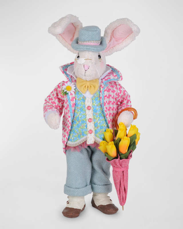 Floral Umbrella Bunny