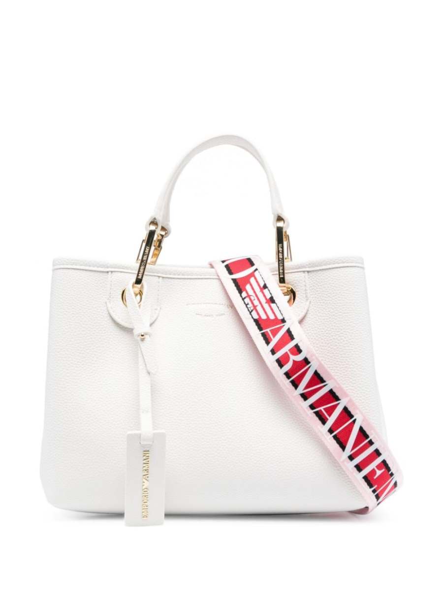 logo-strap tote bag