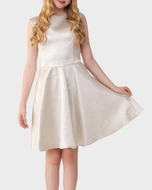 Girl's Fit-and-Flare Dress, Size 7-20