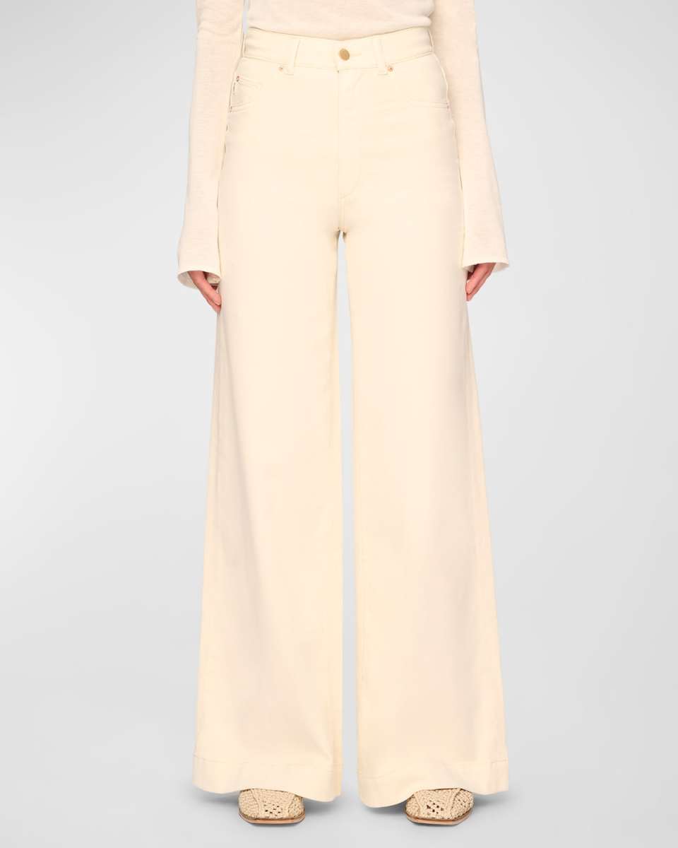 Hepburn Wide-Leg High Rise Vintage Jeans