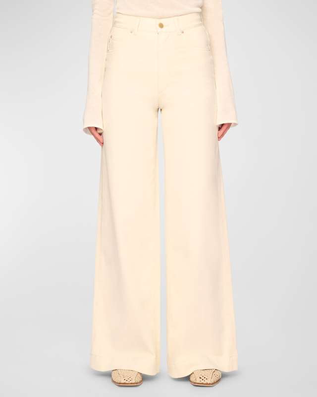 Hepburn Wide-Leg High Rise Vintage Jeans