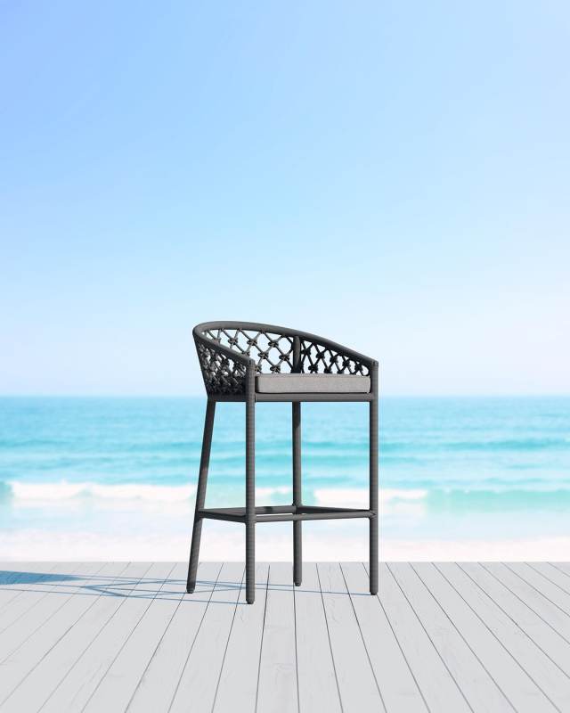 Amelia Bar Stool with Cushion