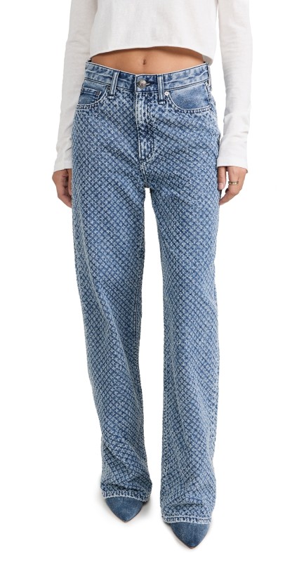 rag & bone Logan Tweed Jeans Medium Indigo