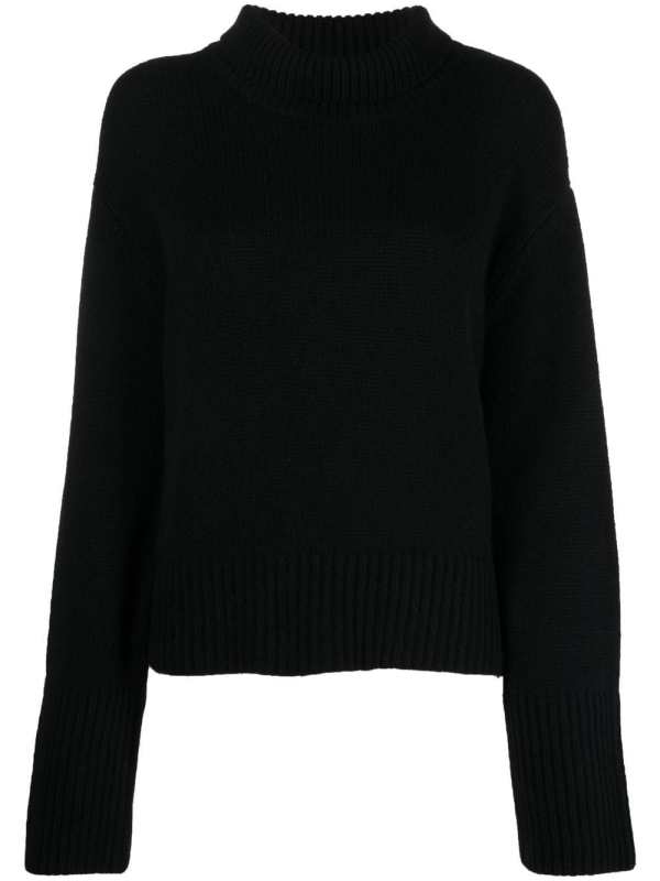 cashmere roll-neck jumper