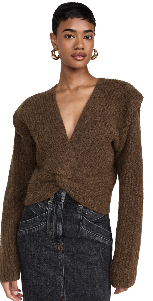 IRO Ferisse Sweater Brown Camel