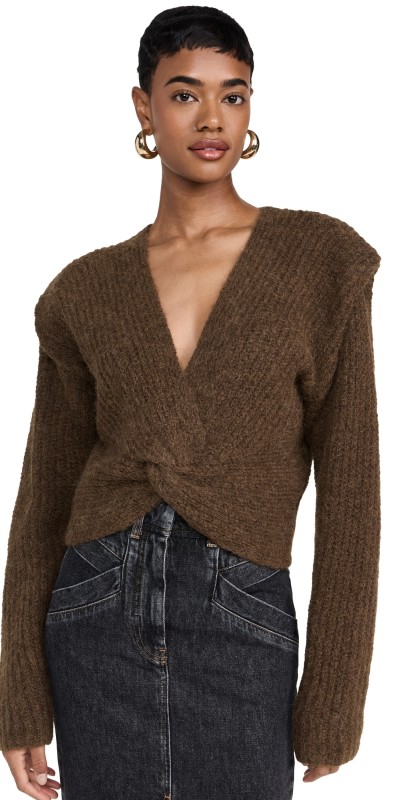 IRO Ferisse Sweater Brown Camel