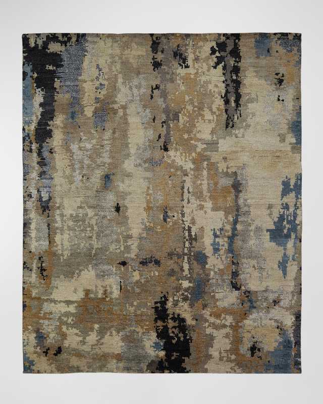 Jasper Hand-Knotted Rug, 6' x 9'