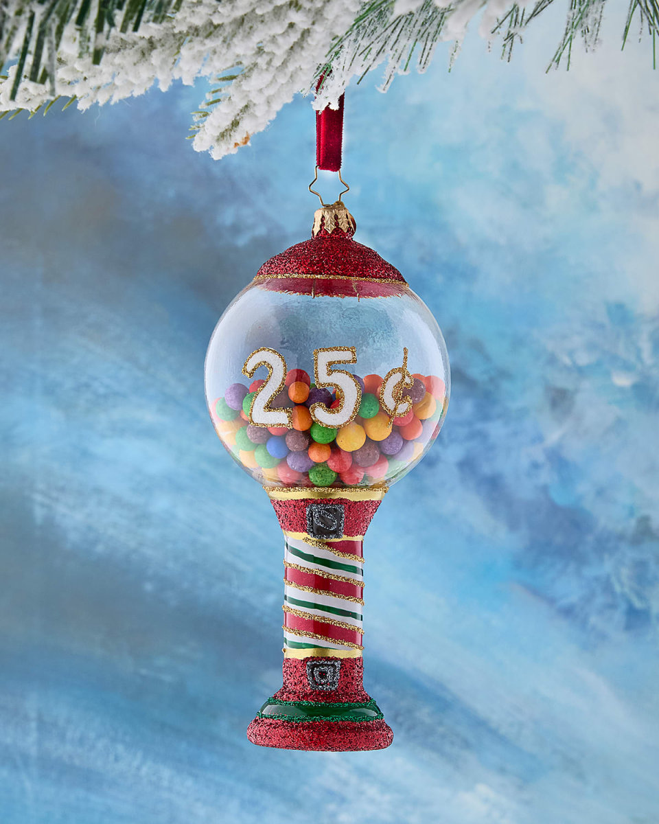 Bubblegum Bliss Christmas Ornament