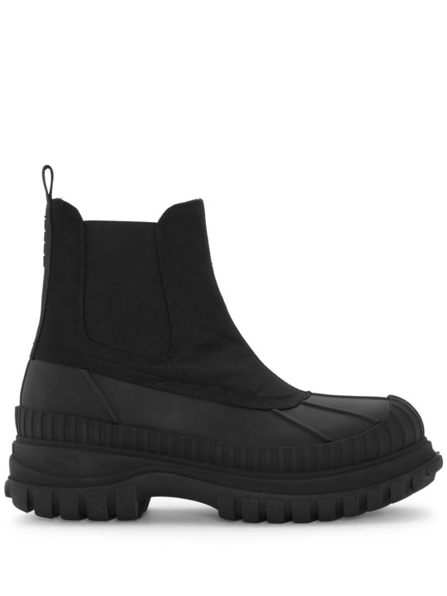chunky-sole Chelsea boots