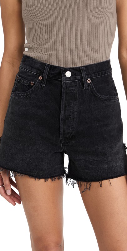 AGOLDE Dee Vintage High Rise Shorts Divise