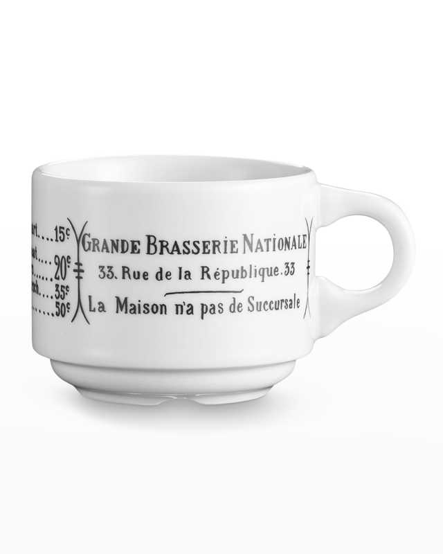 Brasserie Set Of 4 Espresso Cups - 2 Oz.