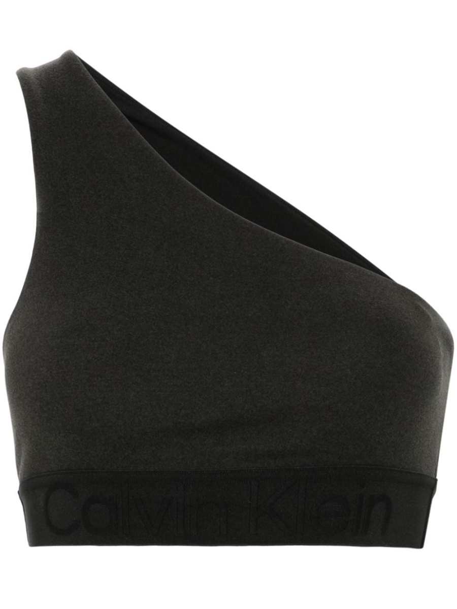 one-shoulder sports bra