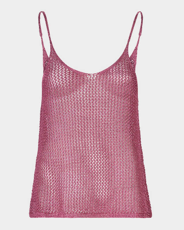 Ira Crochet Scoop-Neck Top