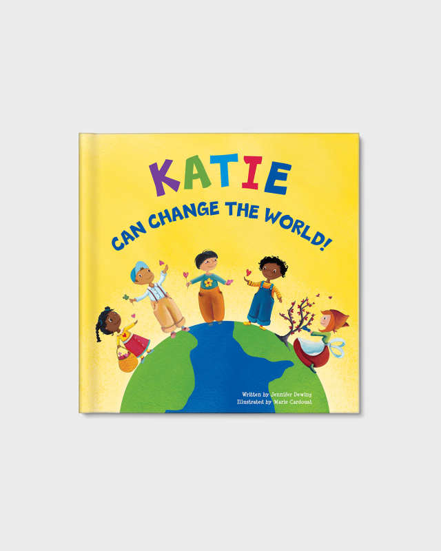 "I Can Change the World" Book by Jennifer Dewing, Personalized
