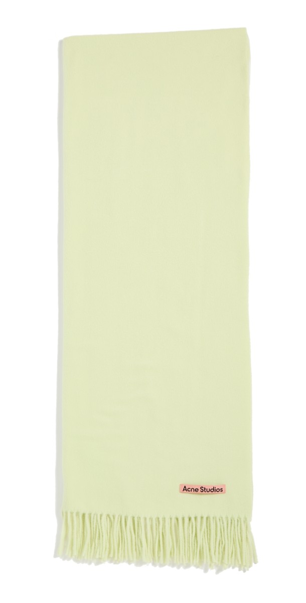 Acne Studios Heavy Scarf Pale Gr