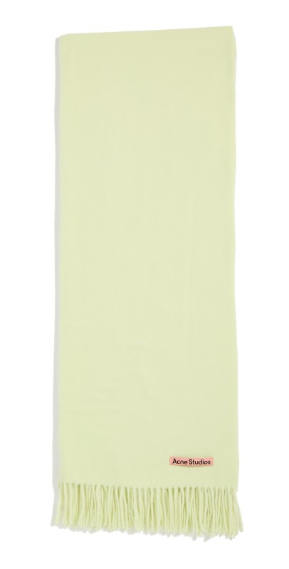 Acne Studios Heavy Scarf Pale Gr