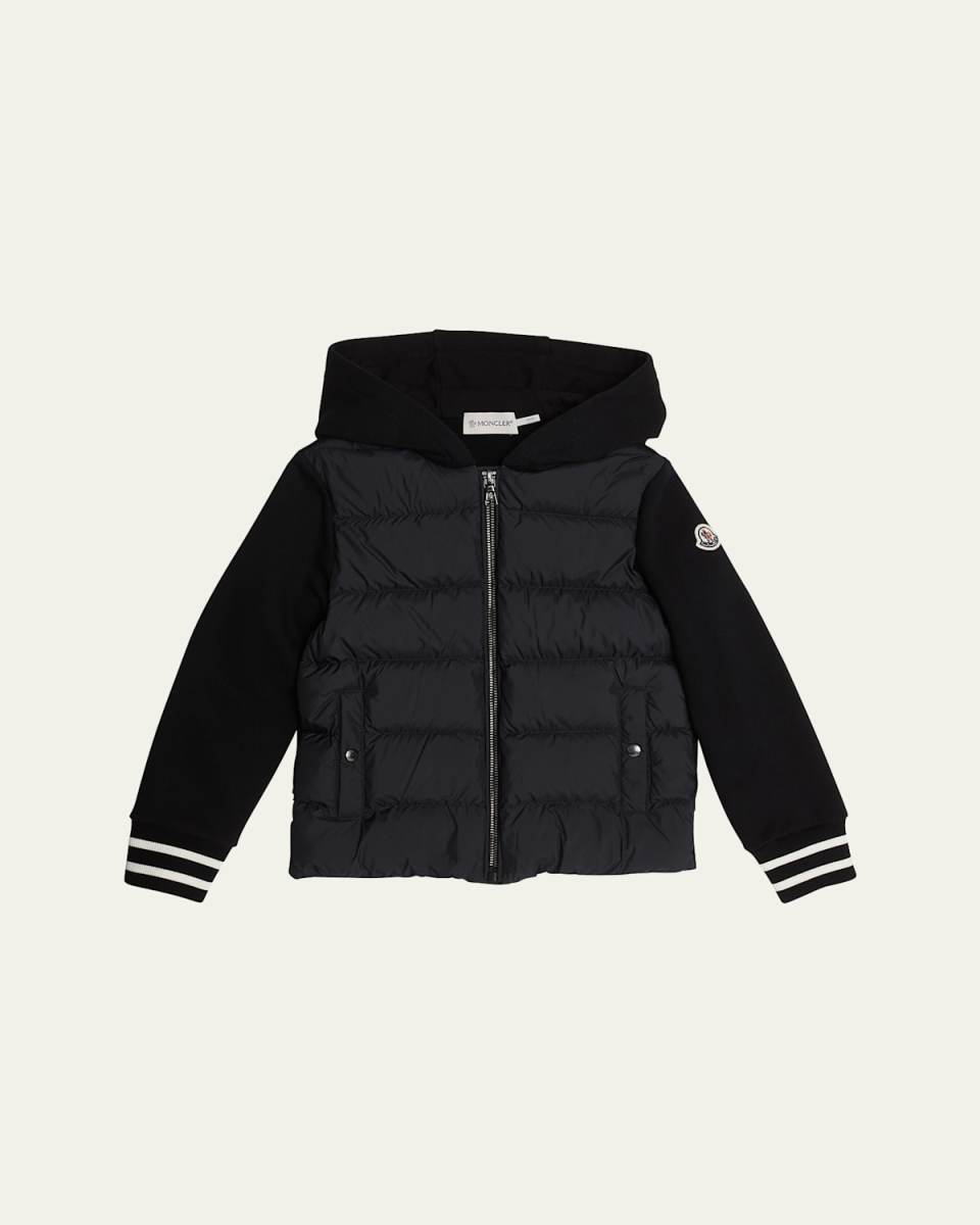 Boy's Combo Puffer Jacket, Size 4-6