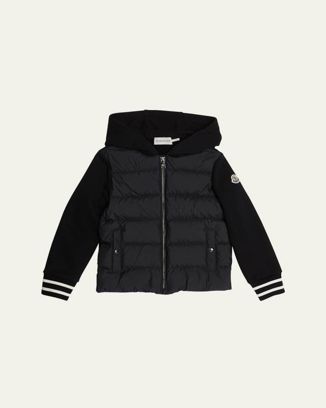 Boy's Combo Puffer Jacket, Size 4-6