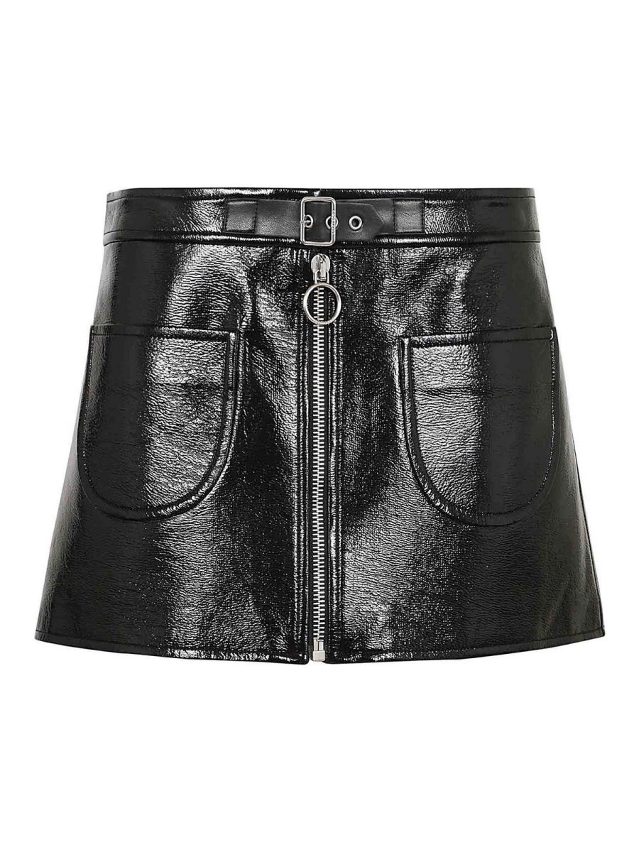 Courreges Mini Jupe - Noir