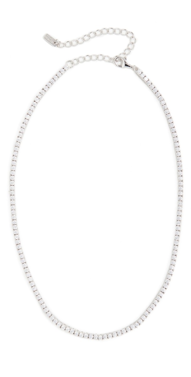 By Adina Eden Adina Tennis Choker Silver