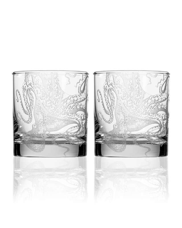 Lucy On the Rocks Short Glasses, Set of 2