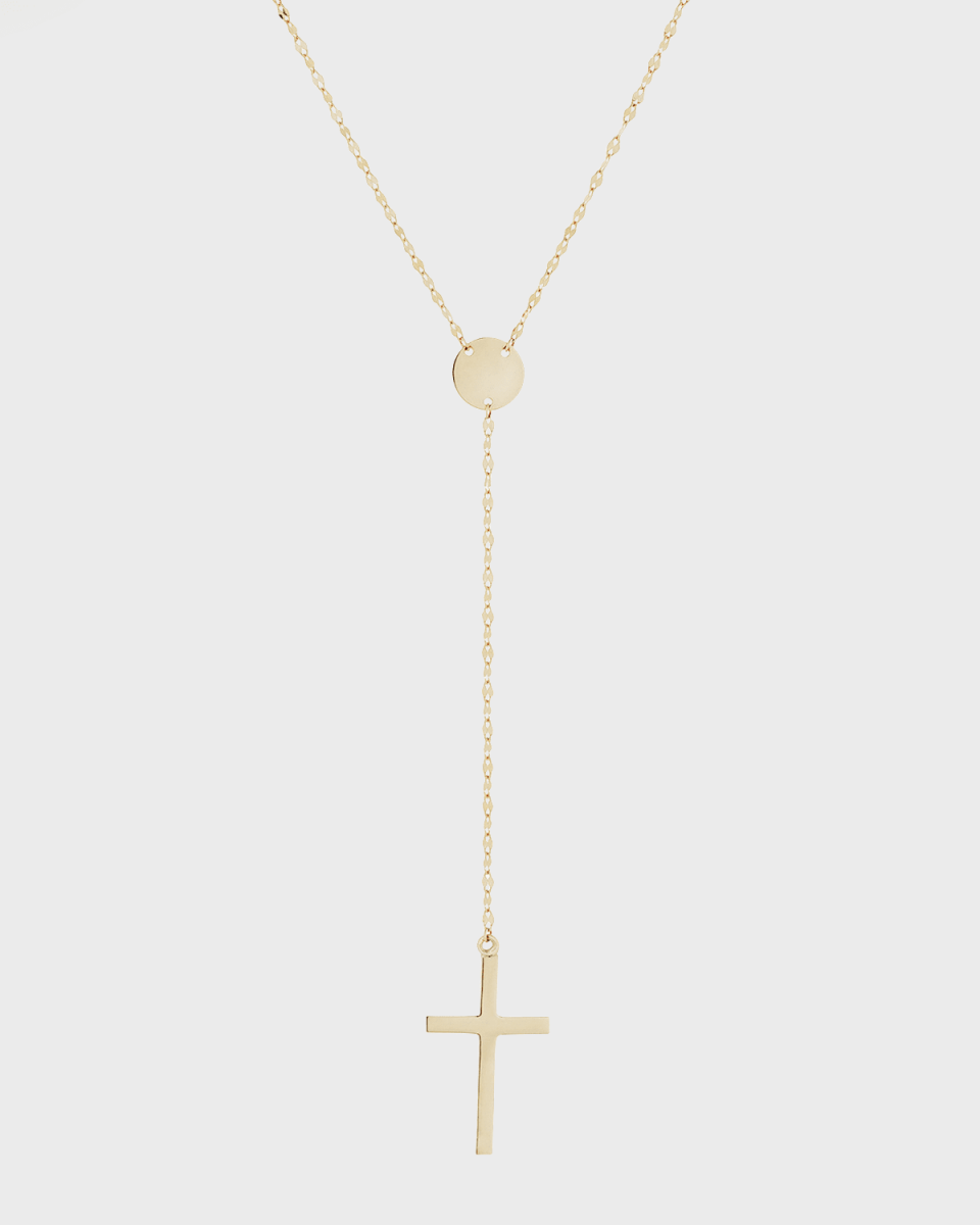 Gold Crossary Necklace