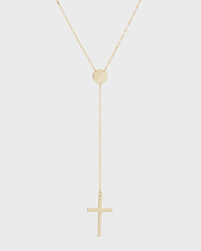 Gold Crossary Necklace